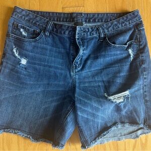 Women’s Ana Distressed Jean Shorts Size 12
